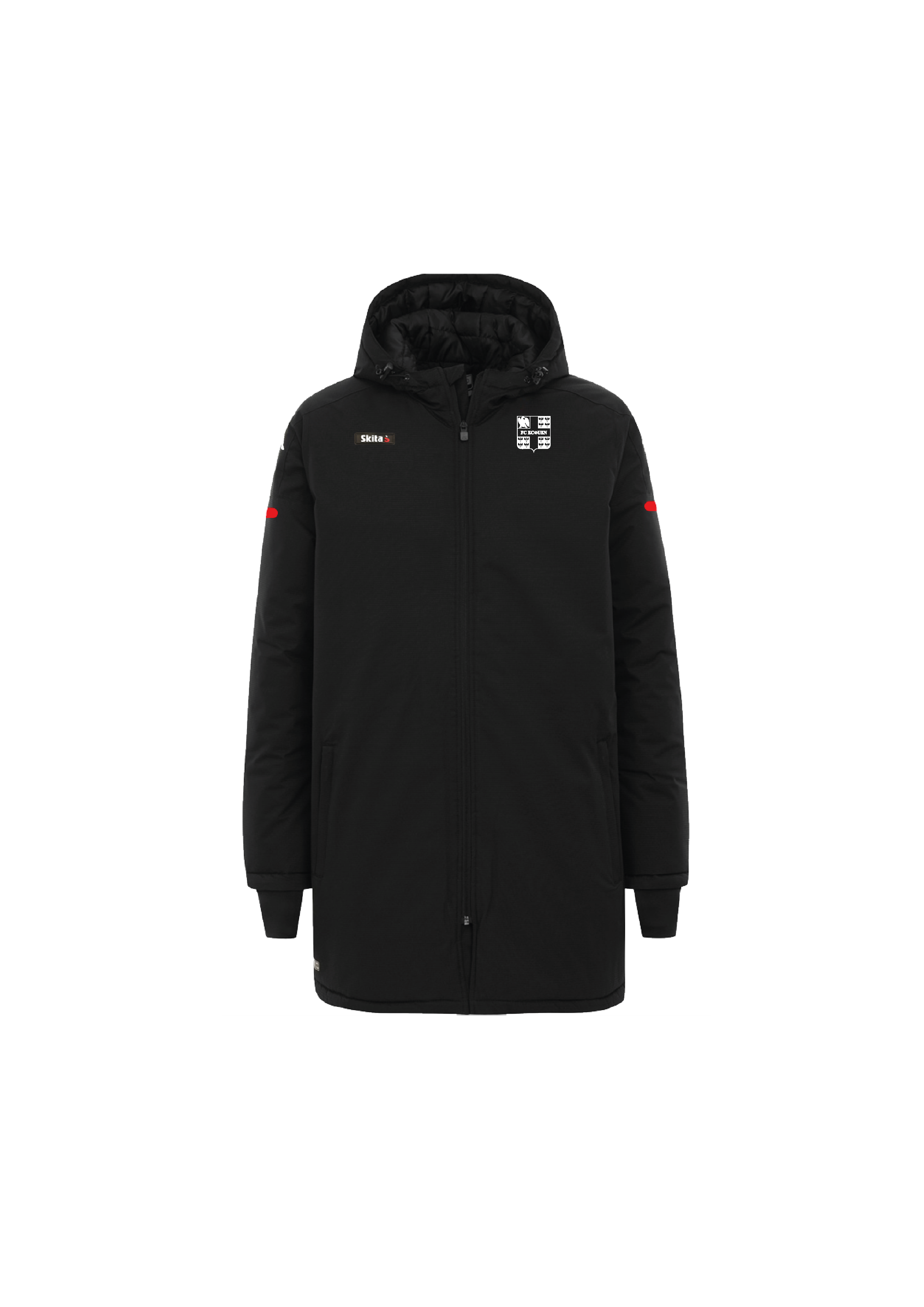 Parka LIGA PRO noir/rouge (Fc Ecouen)